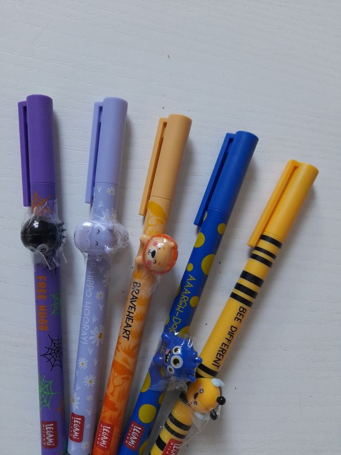 5 Stylos Legami Lovely Friends - photo numéro 3