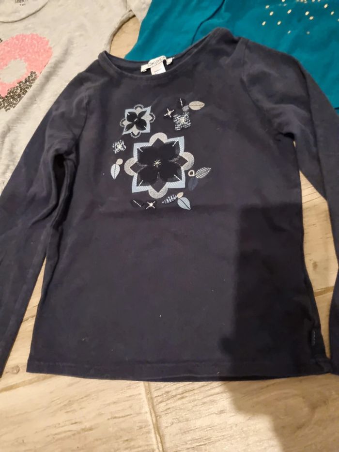Lot 3 t-shirts manches longues - photo numéro 2