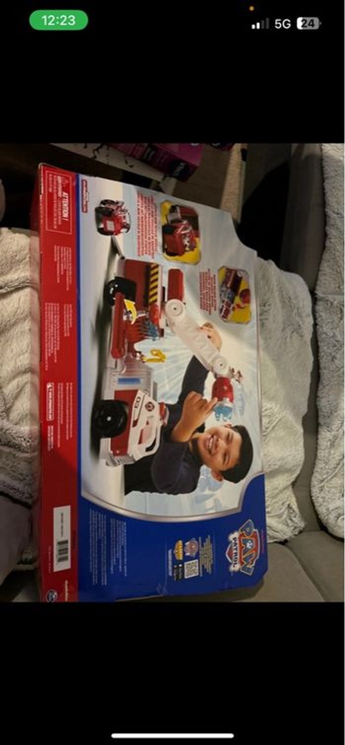 Camion pompier paw patrol - photo numéro 2