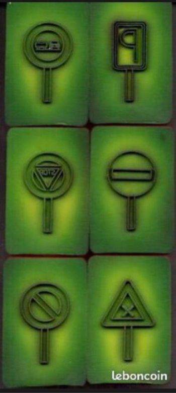 Tampons anciens code de la route