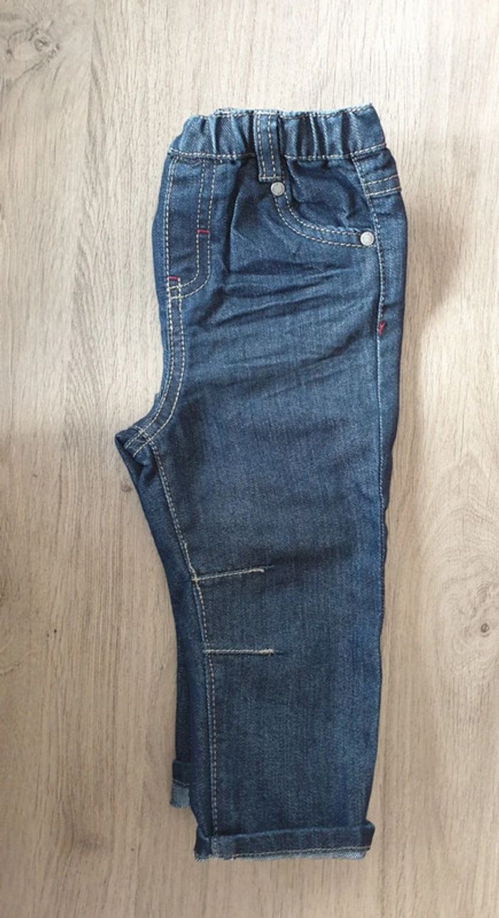 Jeans bébé garçon, taille 18 mois, Obaïbi - photo numéro 3