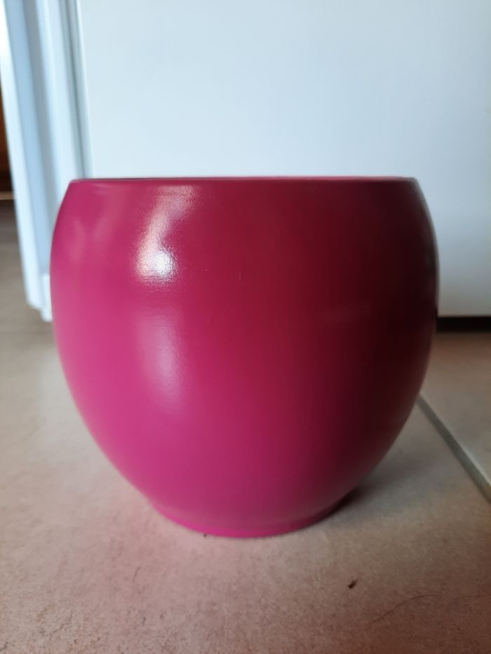 Cache pot  rose