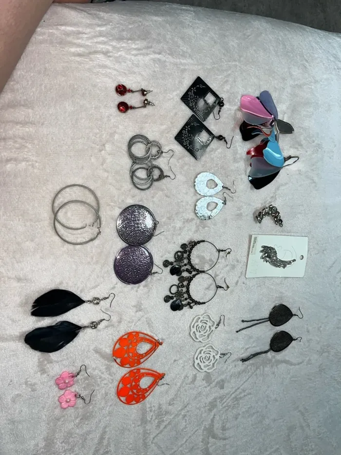 Lots de boucles d’oreilles original