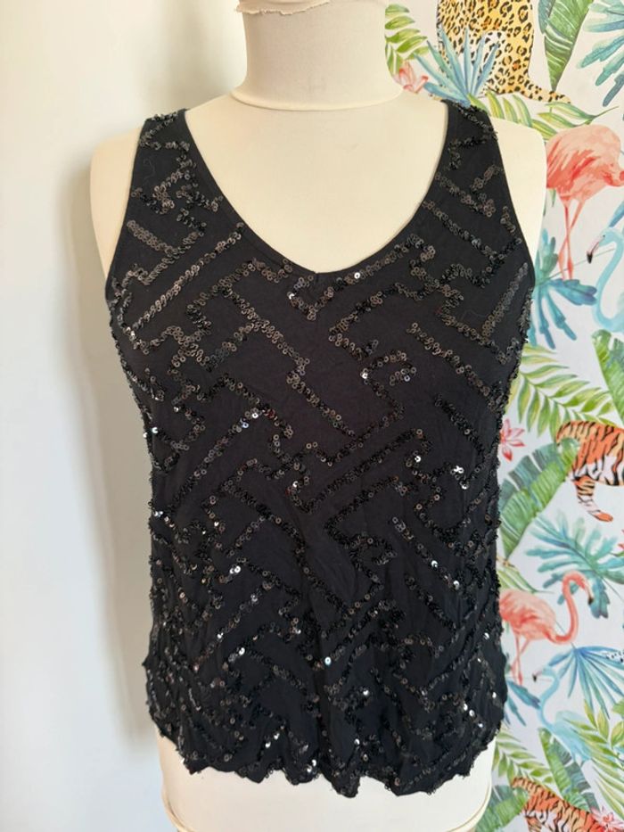 Débardeur à sequins