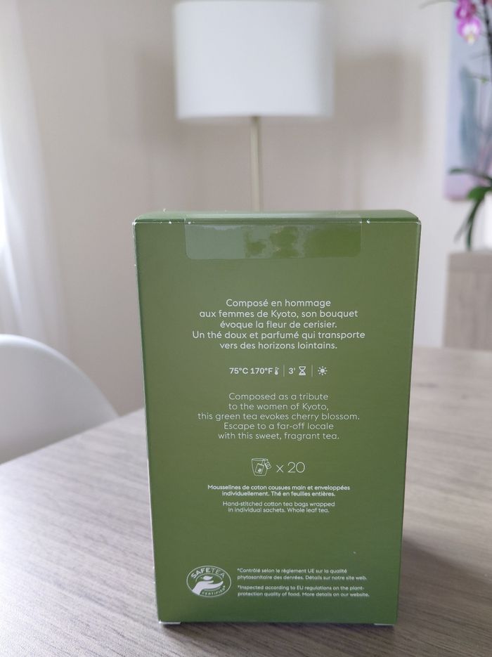 Boite de 20 sachets de thé Palais des thés neuf - photo numéro 5