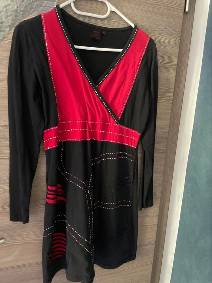 Robe aller simplement 38 coton vintage - photo numéro 7