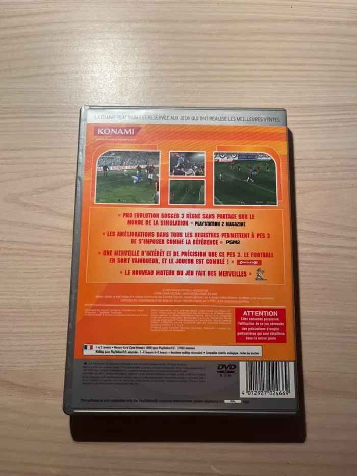 Jeu PS2 Pro Évolution Soccer 3 - photo numéro 2