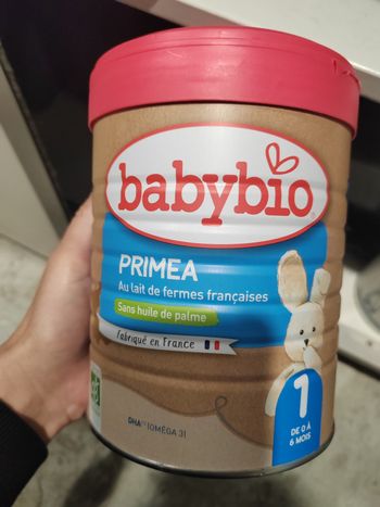 Babybio lait 1 er âge primea