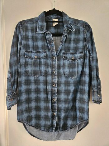 Chemise bûcheron bleu