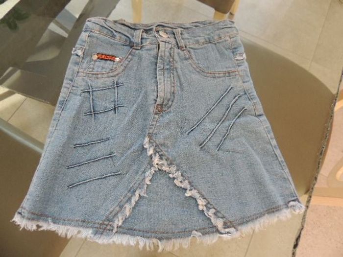 Jupe en jean 6 ans