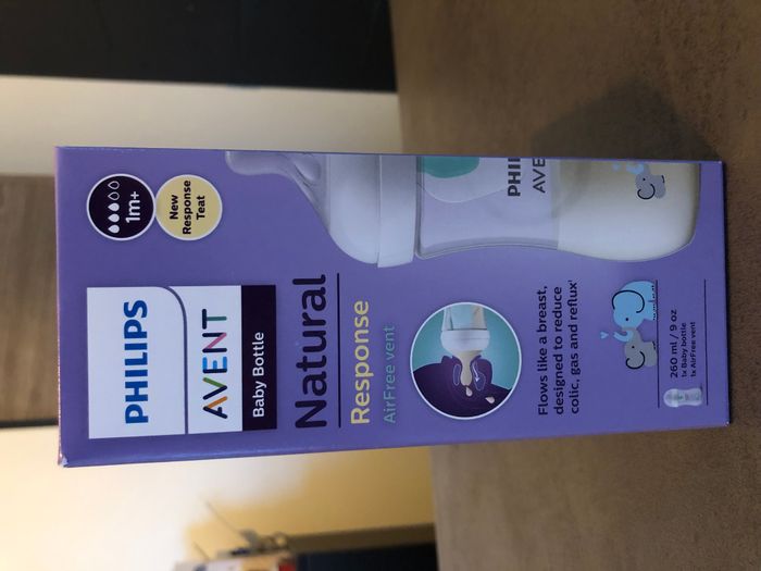Philips AVENT - Biberon 260ml Natural Response AirFree Vent - photo numéro 2