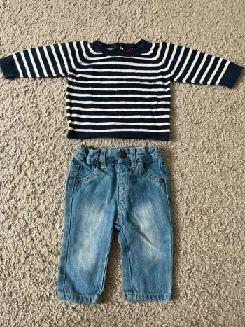 Jean et pull