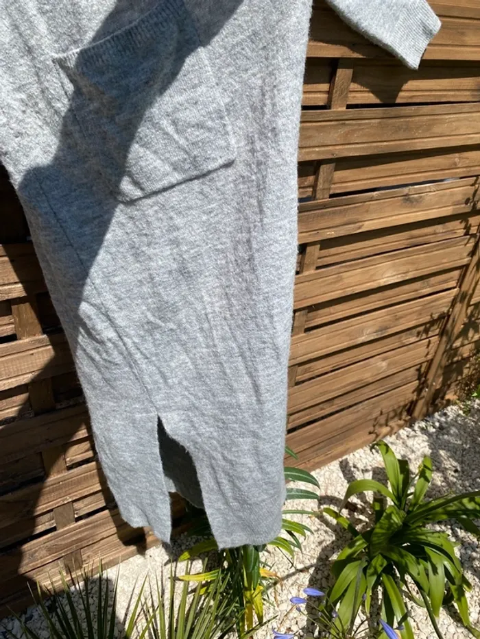 Gilet long gris - photo numéro 2