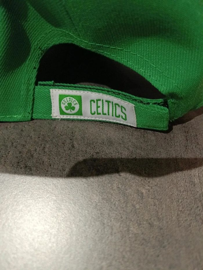 Casquette NBA boston celtics vert - photo numéro 3