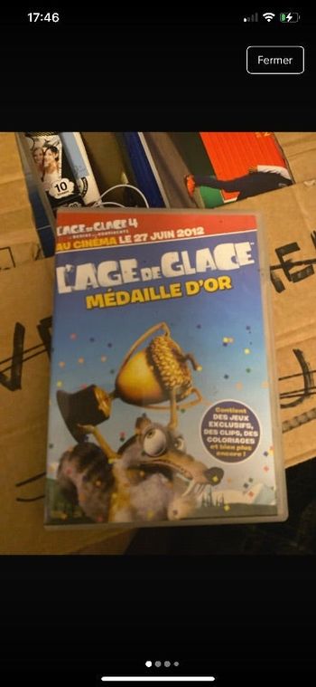 L’âge de glace médaille d’or