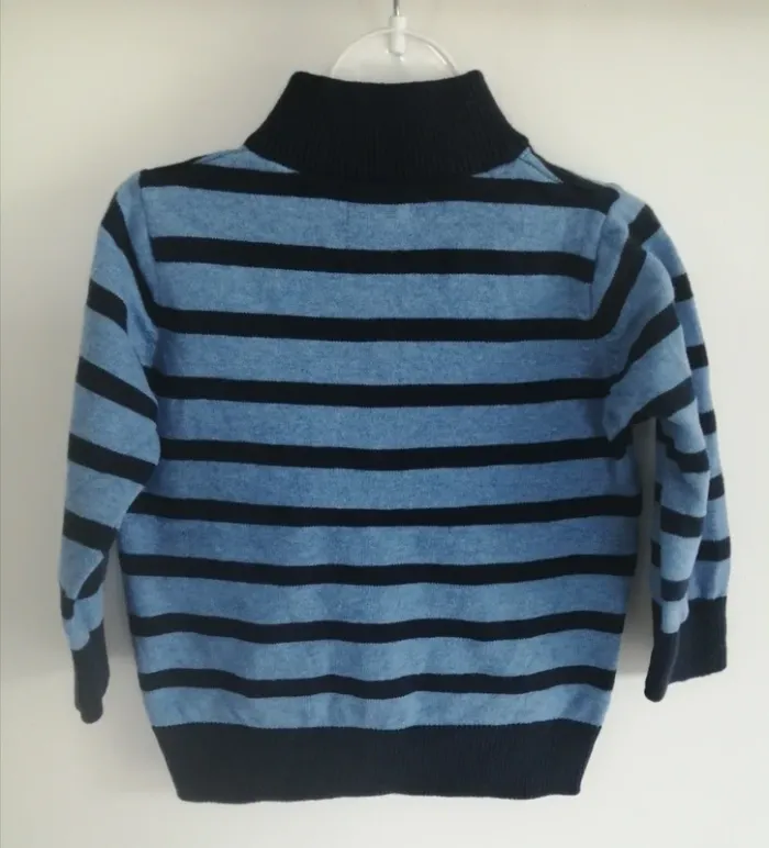 Gilet kimbaloo bleu ciel rayer marine - photo numéro 4