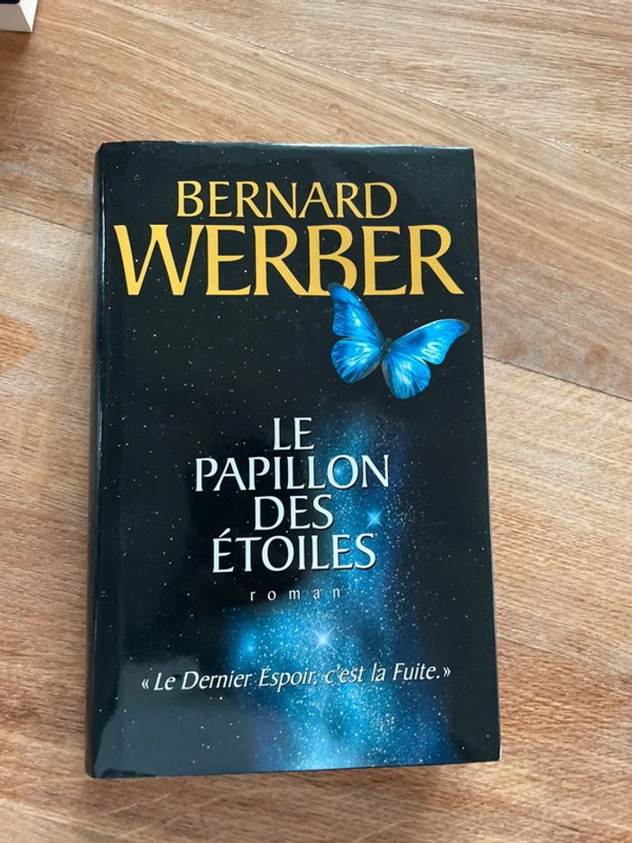 Livre Bernard Werber Le papillon de étoiles