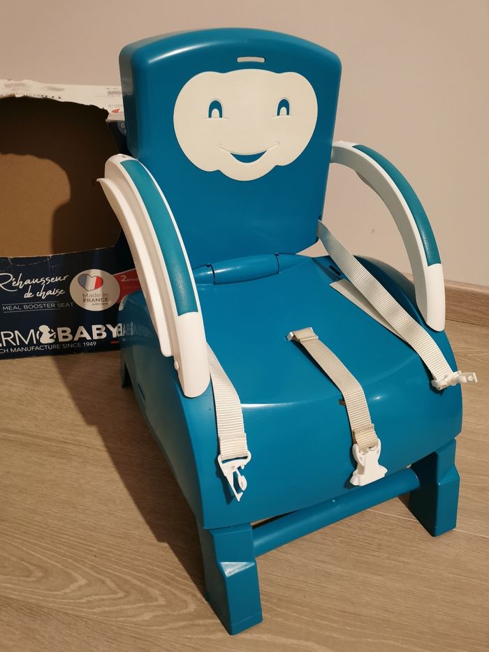 Rehausseur de chaise thermobaby bleu émeraude - photo numéro 8