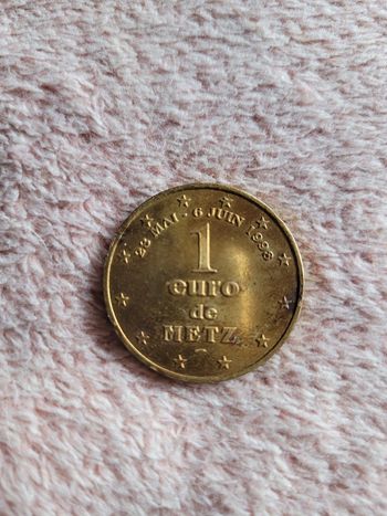 Pièce de 1 euro de Metz