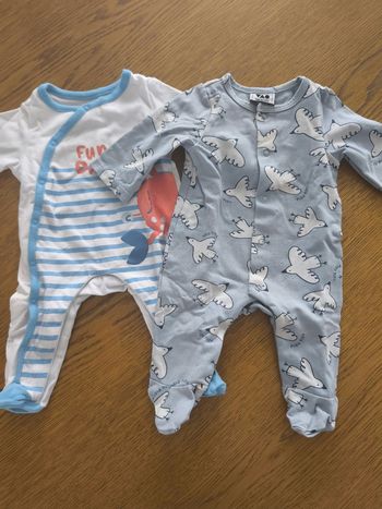 Lot de deux pyjamas