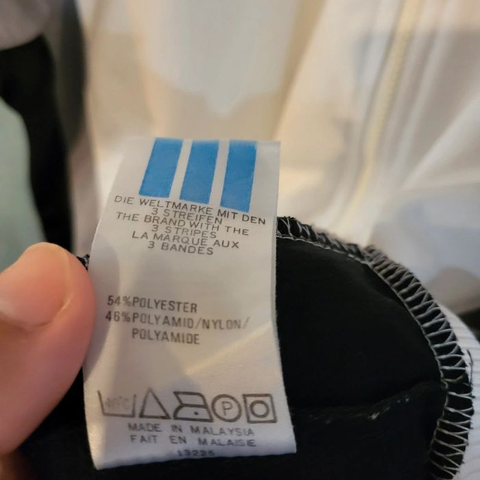 Veste manche courte Vintage 90's Adidas 🧥 Taille 174 - Logo Brodé - photo numéro 7
