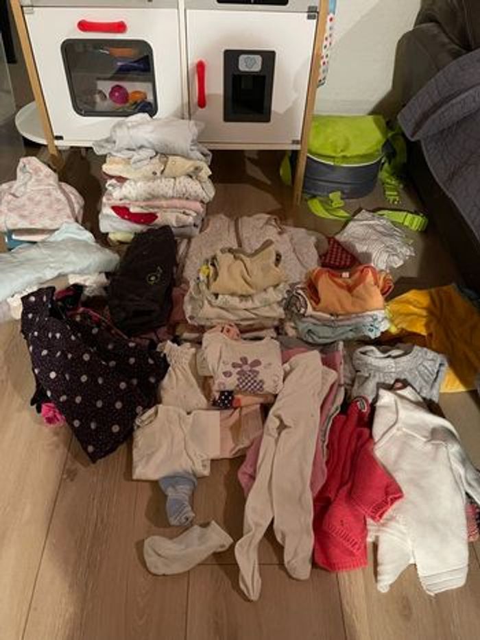 Lot vêtements bébé fille 3 mois - photo numéro 2