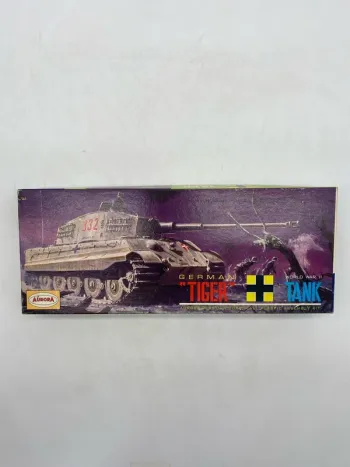 Maquette Aurora german Tiger tank