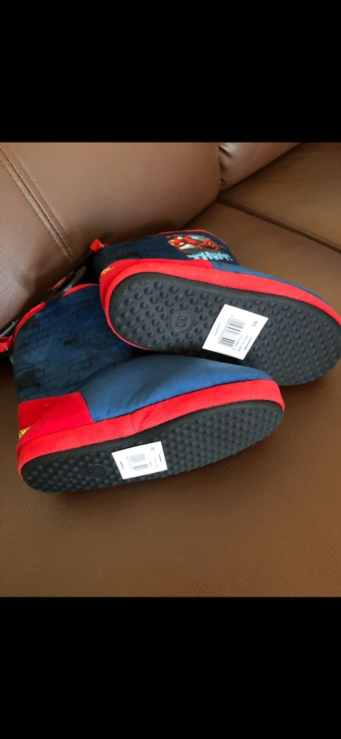 Chaussons bottes spiderman marvel 30 - photo numéro 3