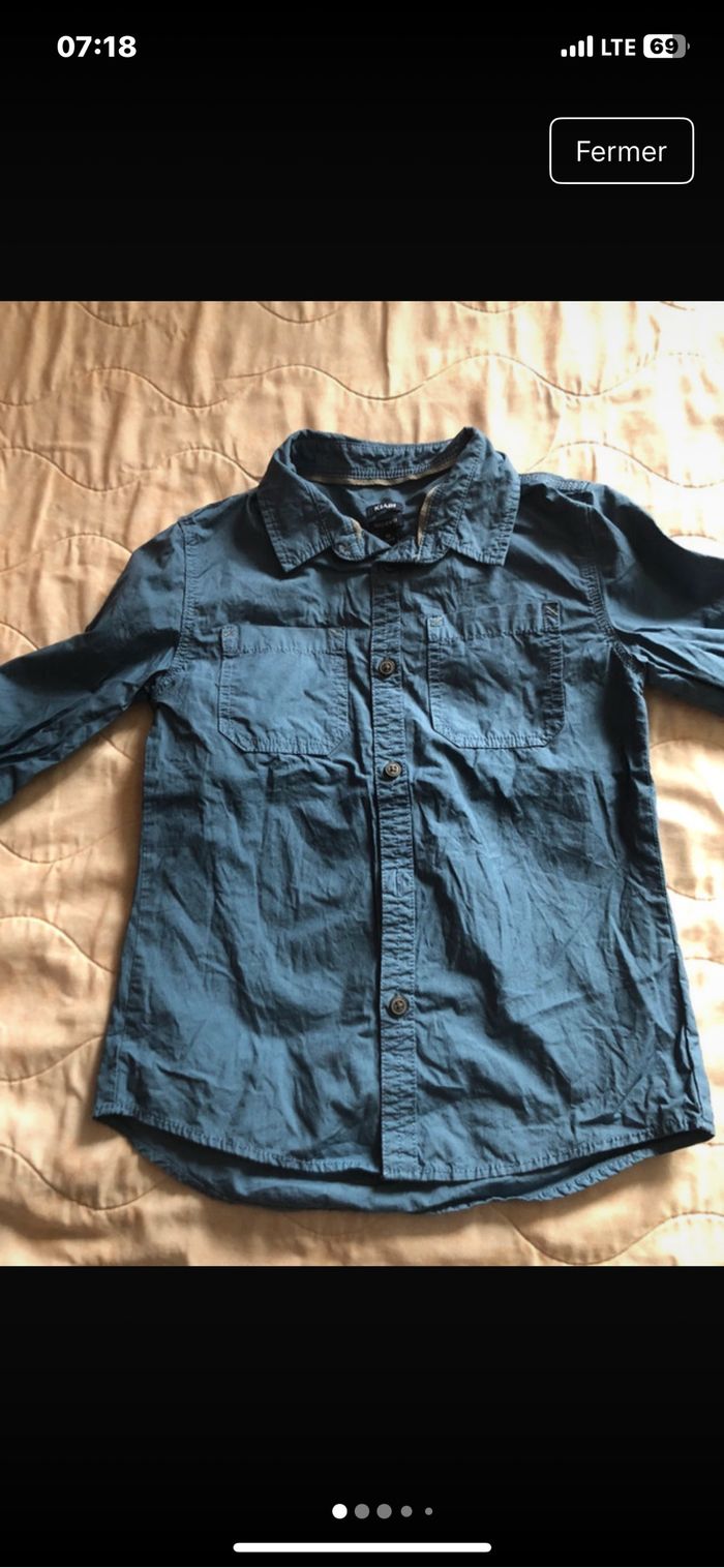 Chemise manche longue