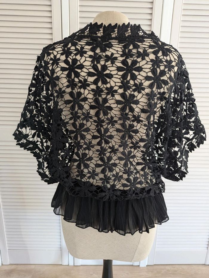 Boléro transparent - Noir - photo numéro 4