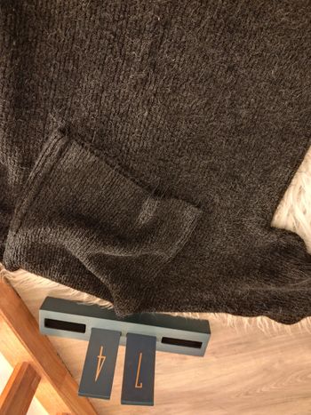 Robe pull col roulé