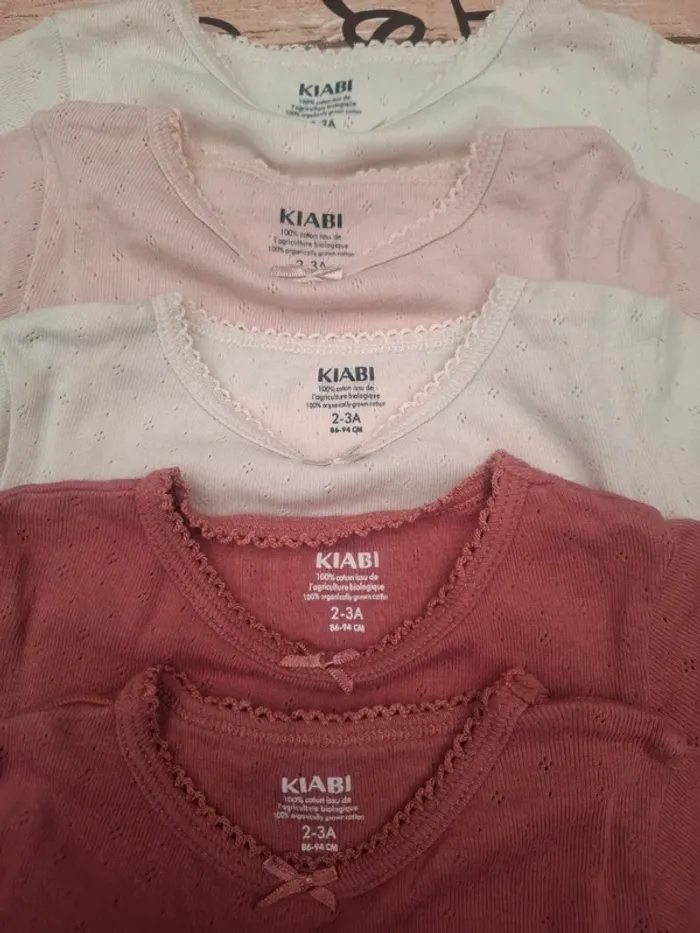 Lots de 5 maillot de Corps - photo numéro 4