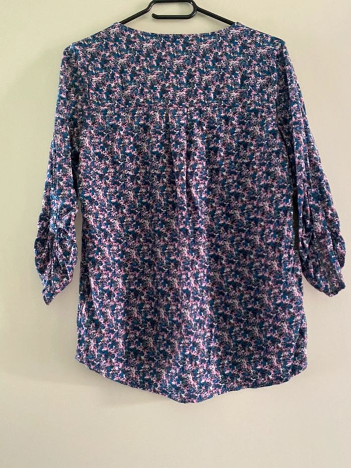 Blouse manches trois quarts Gémo, taille 38 - photo numéro 2