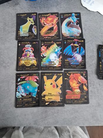 Cartes pokemon noires