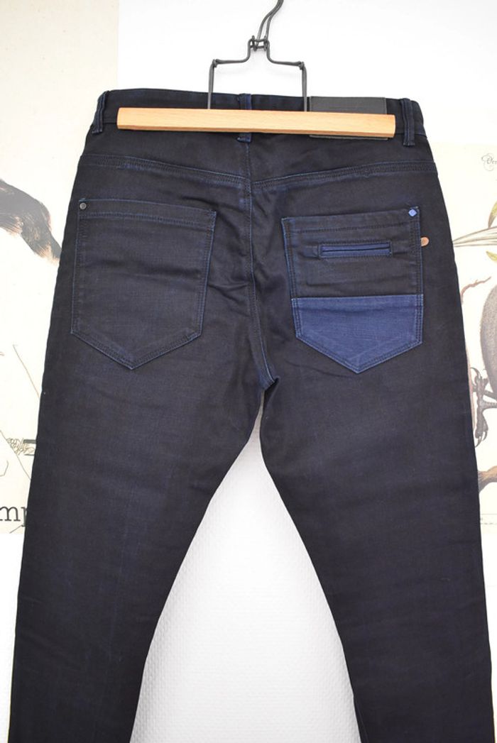 jeans brut bleu foncé - photo numéro 9