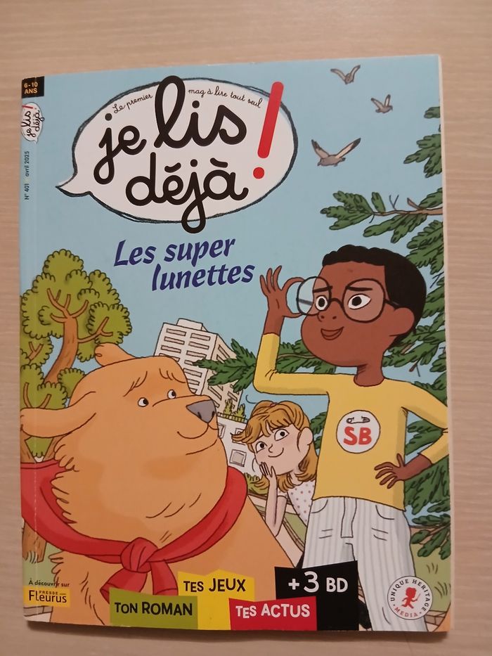 Cahier pour enfant je lis deja a partir de 6 ans neuve