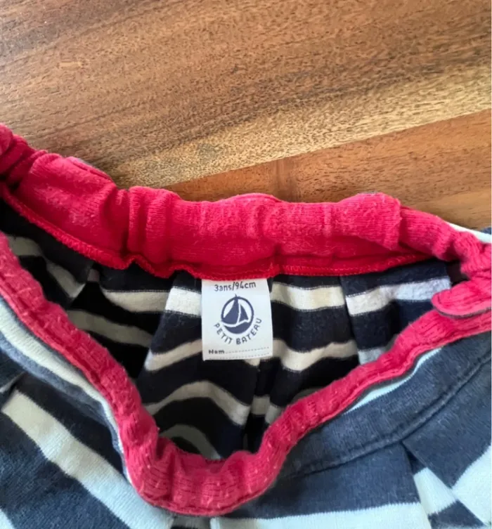 Jupe marinière Petit Bateau 3 ans - photo numéro 3