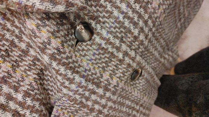 Veste en laine style oversize vintage - photo numéro 9