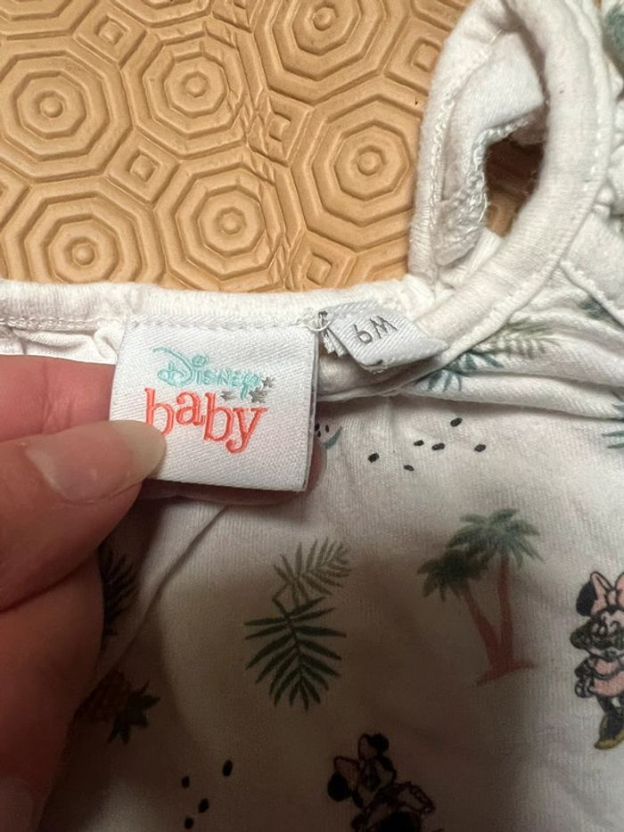 Grenouillère été Minnie Disney taille 6 mois - photo numéro 3