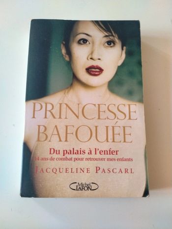 Livre princesse bafouée
