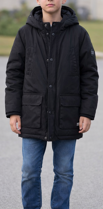 🧥 Veste / Parka REDSKINS Junior – Noir – Taille 14 ans