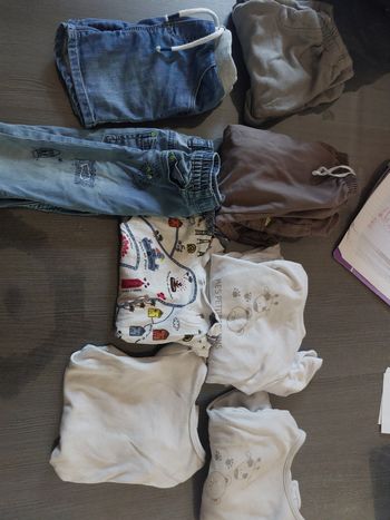 Petits lots vêtements 18 mois