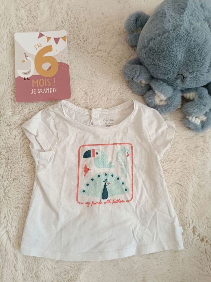 Tee shirt 6 mois obaibi