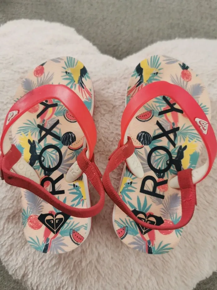 Tong enfant roxy taille 21-22 - photo numéro 4
