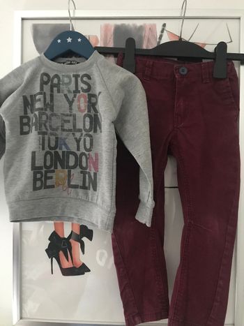 Ensemble Sweat et pantalon H&M 3 ans