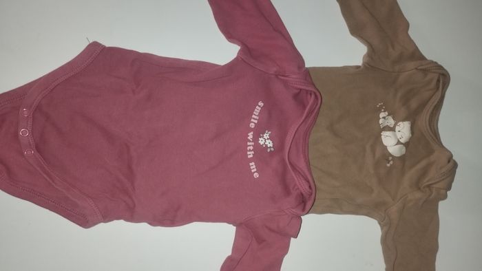 Lot de 2 bodys