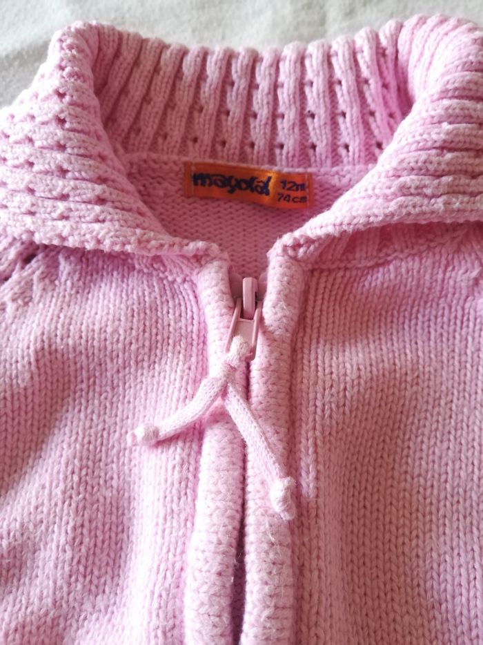 Gilet fille 12 mois - photo numéro 2