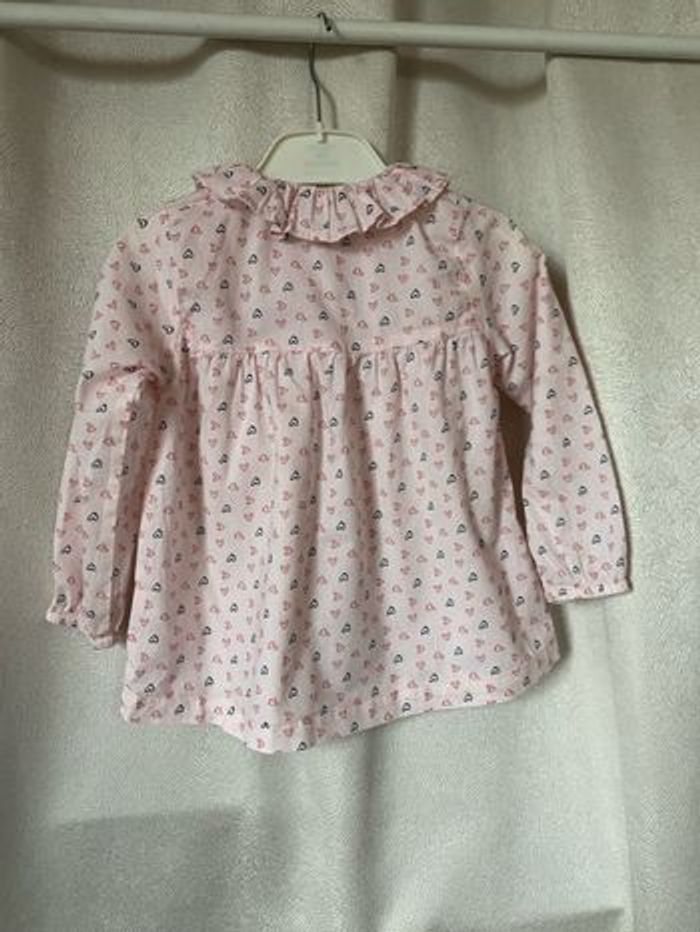 Très jolie tunique rose à coeurs 2/3 ans 88-95 cm ZYbabygirl - photo numéro 4