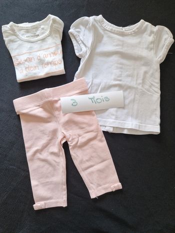 Lot de 3 pièces