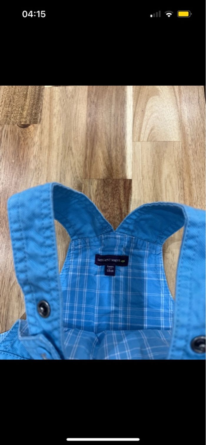 Salopette sergent major neuve sans étiquette - photo numéro 4